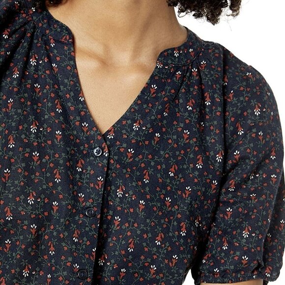 Goodthreads Washed Linen Blend Romper - Picture 5 of 16